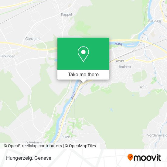 Hungerzelg map