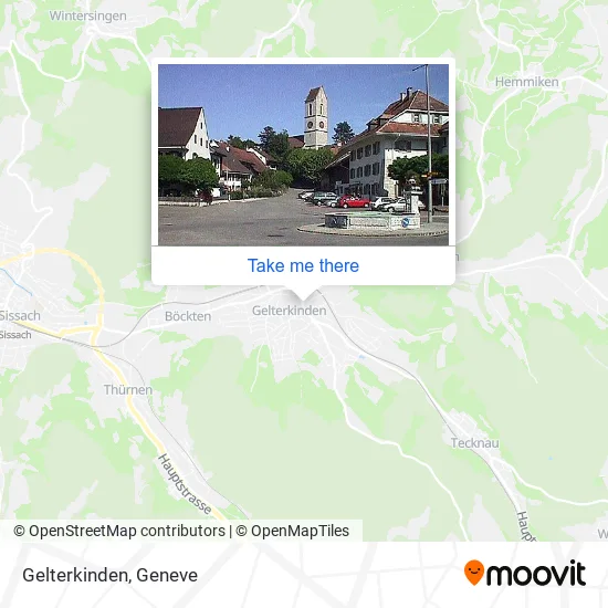 Gelterkinden map