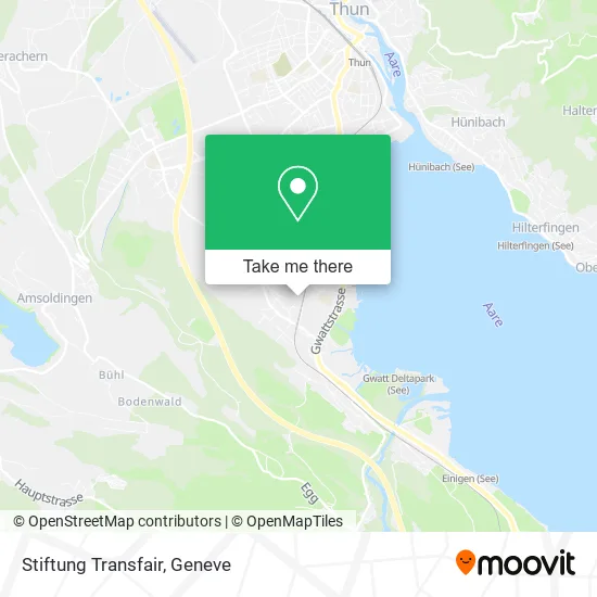 Stiftung Transfair map