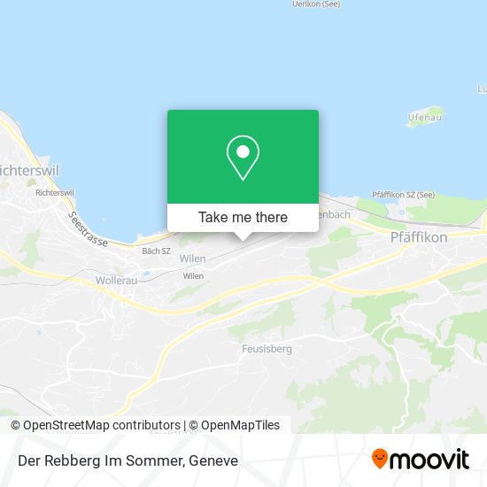 Der Rebberg Im Sommer map