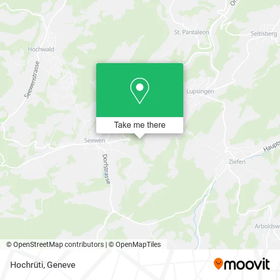 Hochrüti map