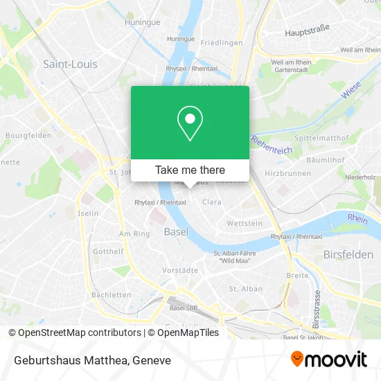 Geburtshaus Matthea map