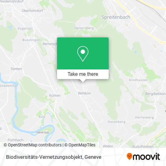 Biodiversitäts-Vernetzungsobjekt map