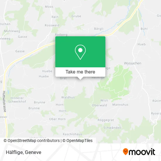 Hälflige map