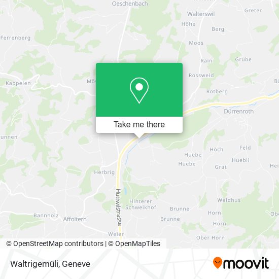 Waltrigemüli map