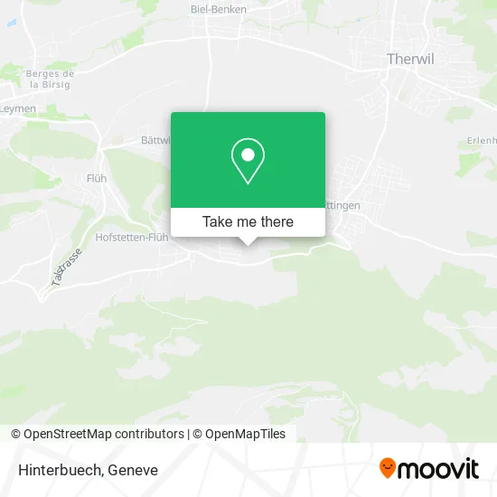 Hinterbuech map