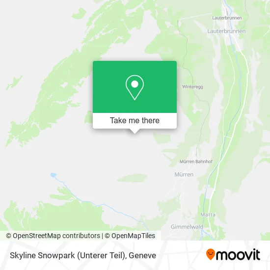 Skyline Snowpark (Unterer Teil) map