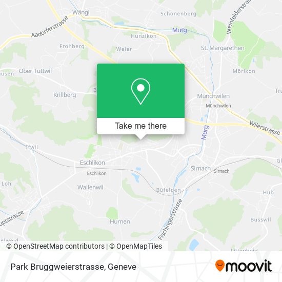 Park Bruggweierstrasse map