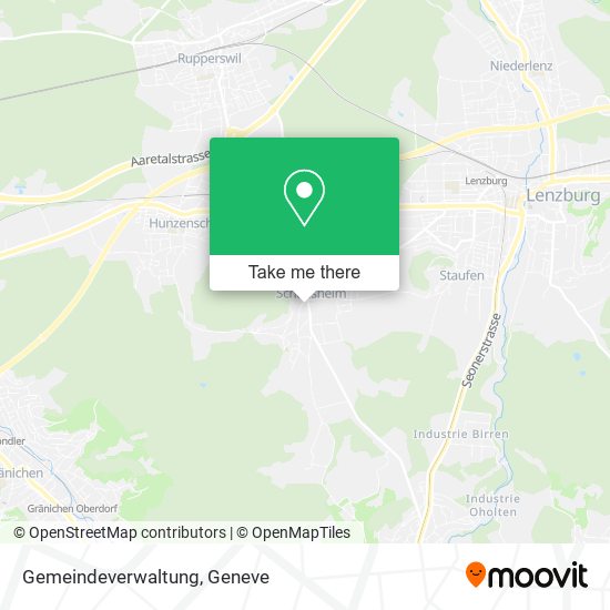 Gemeindeverwaltung map