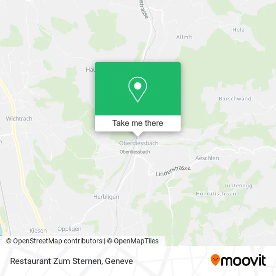Restaurant Zum Sternen map