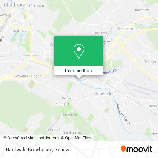 Hardwald Brewhouse map