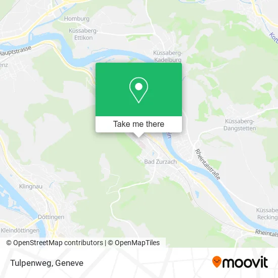 Tulpenweg map