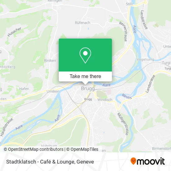 Stadtklatsch - Café & Lounge map