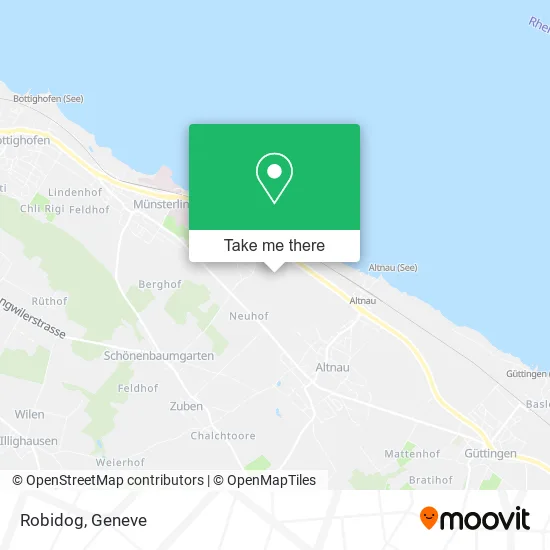 Robidog map