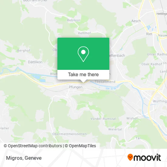 Migros map