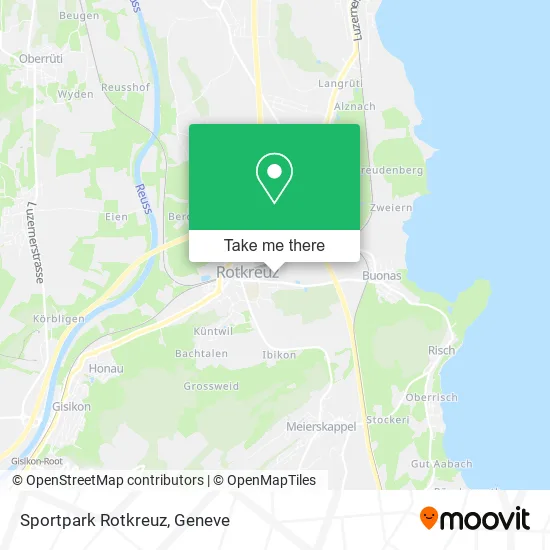 Sportpark Rotkreuz map