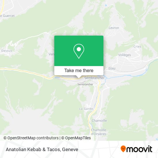 Anatolian Kebab & Tacos map