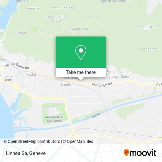 Linnea Sa map
