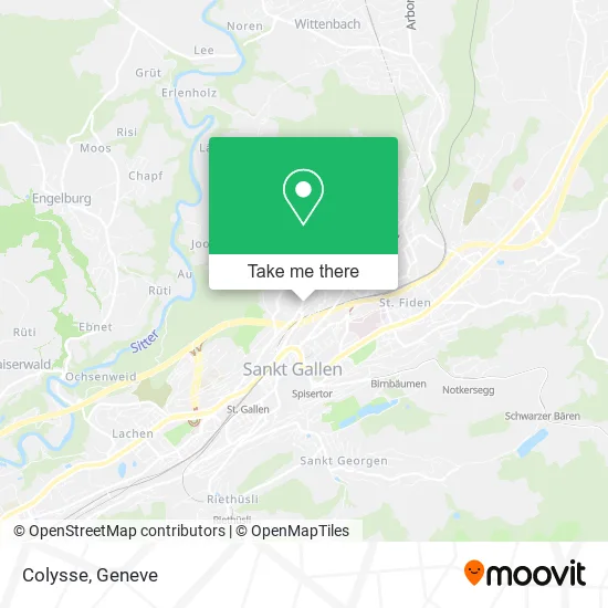 Colysse map