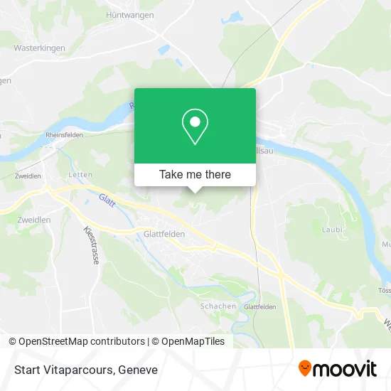 Start Vitaparcours map