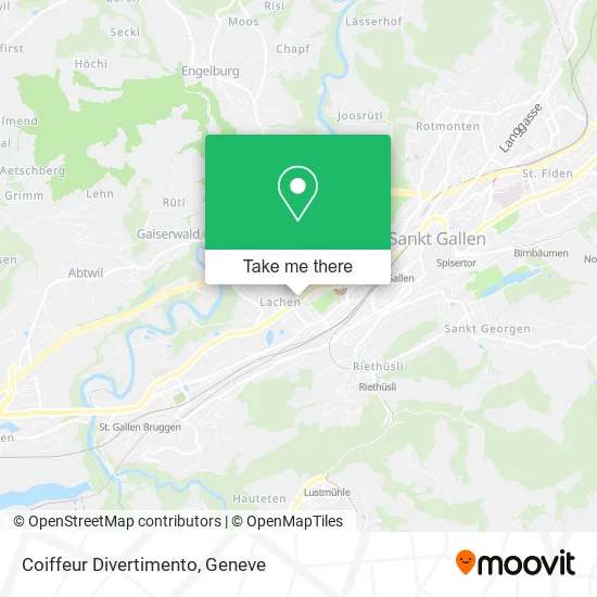 Coiffeur Divertimento map