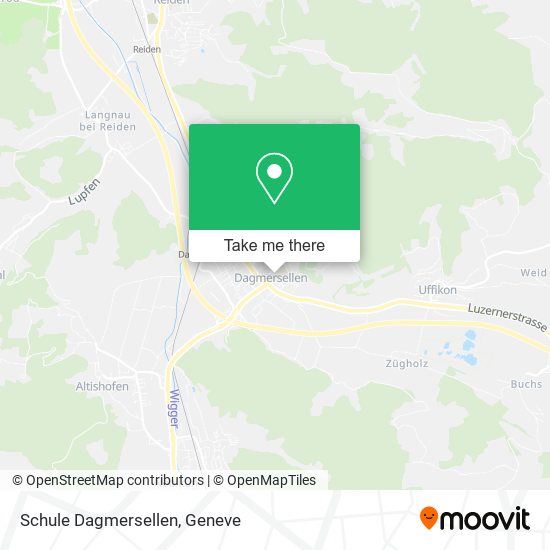 Schule Dagmersellen map