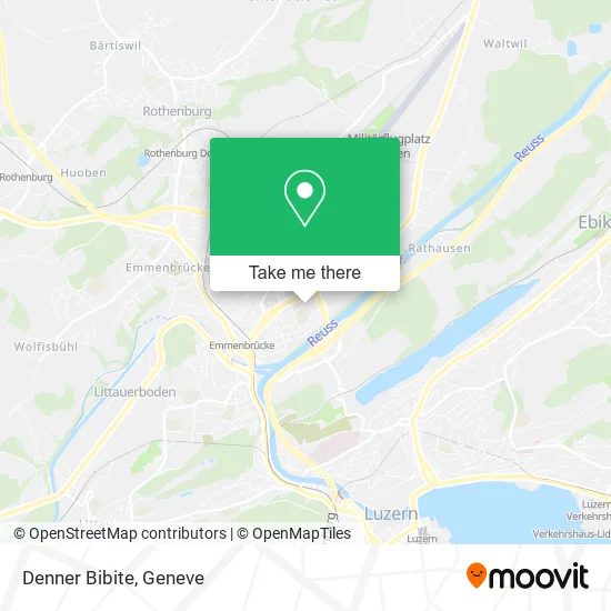 Denner Bibite map
