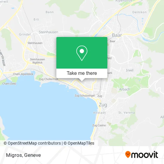 Migros map