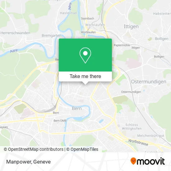 Manpower map