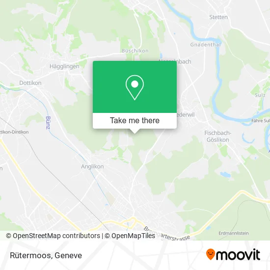 Rütermoos map