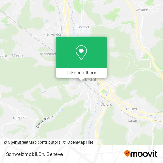 Schweizmobil.Ch map