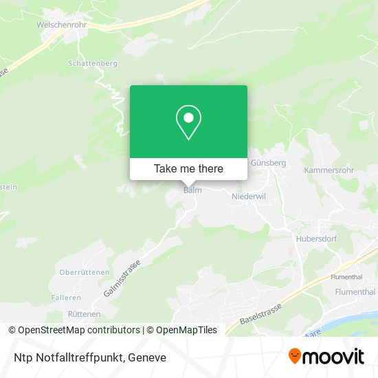 Ntp Notfalltreffpunkt map