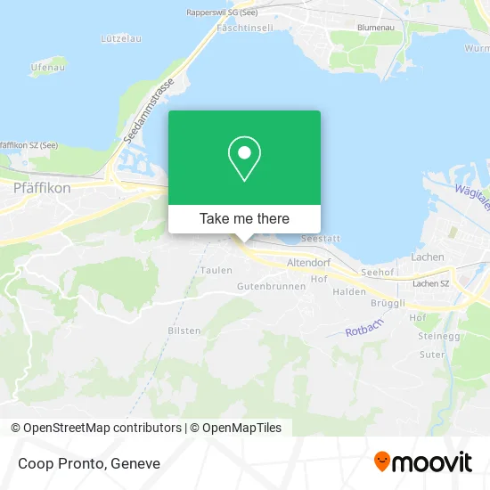 Coop Pronto map