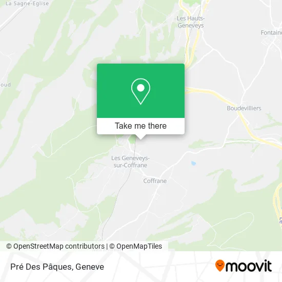 Pré Des Pâques map