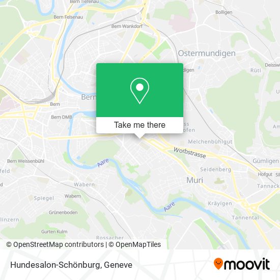 Hundesalon-Schönburg map