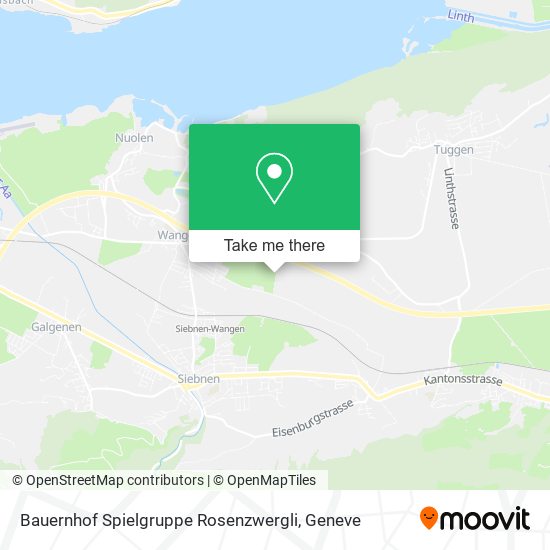 Bauernhof Spielgruppe Rosenzwergli map
