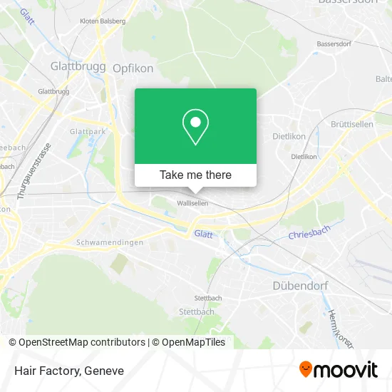 Hair Factory map