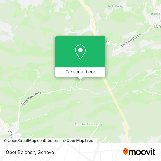 Ober Belchen map