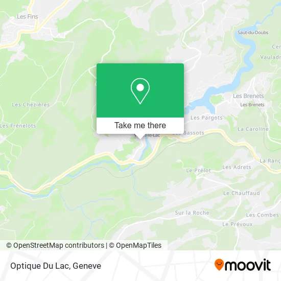 Optique Du Lac map