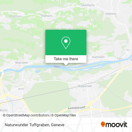 Naturwunder Tuffgraben plan