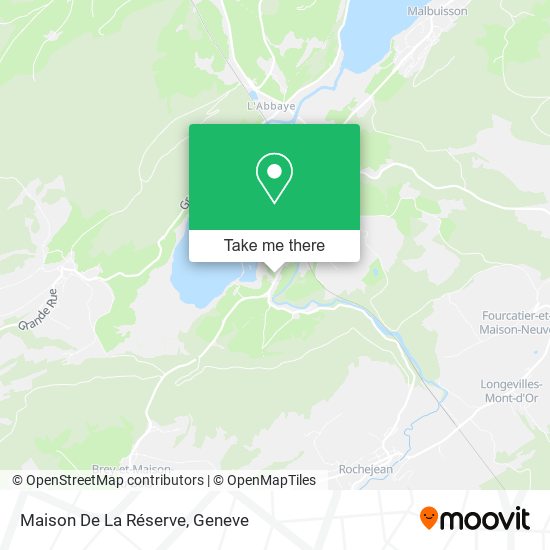 Maison De La Réserve map