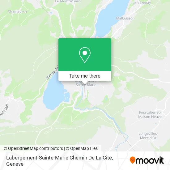 Labergement-Sainte-Marie Chemin De La Cité map