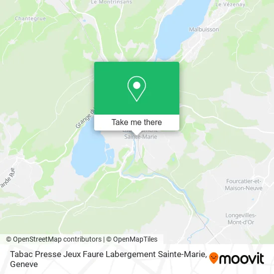 Tabac Presse Jeux Faure Labergement Sainte-Marie map