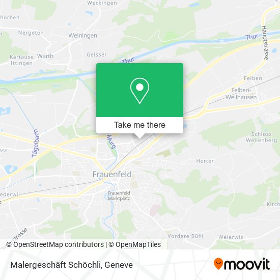 Malergeschäft Schöchli map
