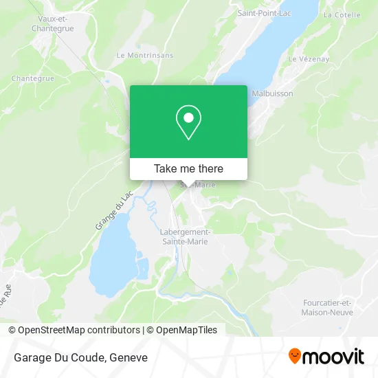 Garage Du Coude map
