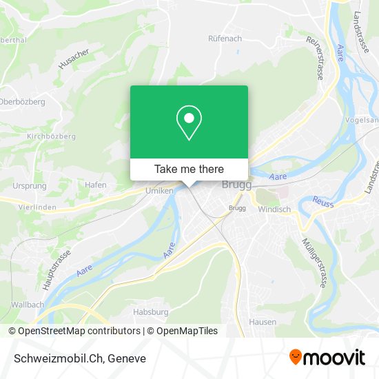 Schweizmobil.Ch map