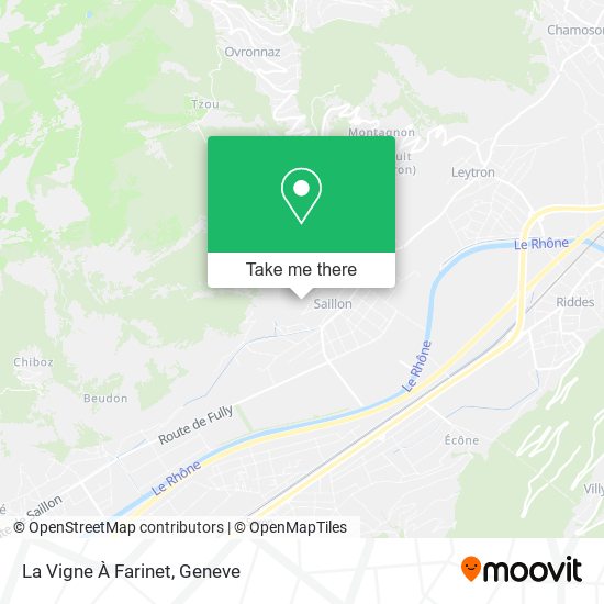 La Vigne À Farinet map