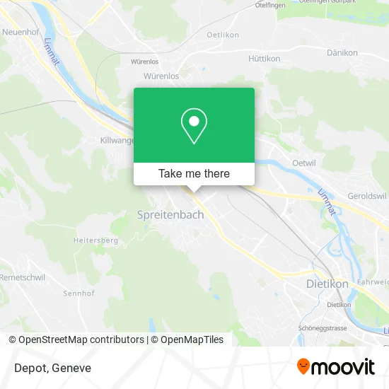 Depot map