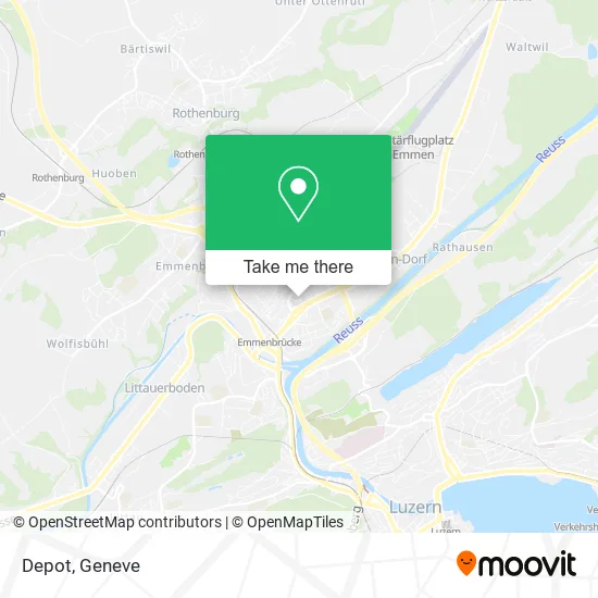 Depot map