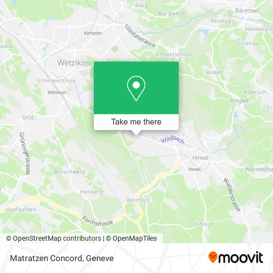 Matratzen Concord map